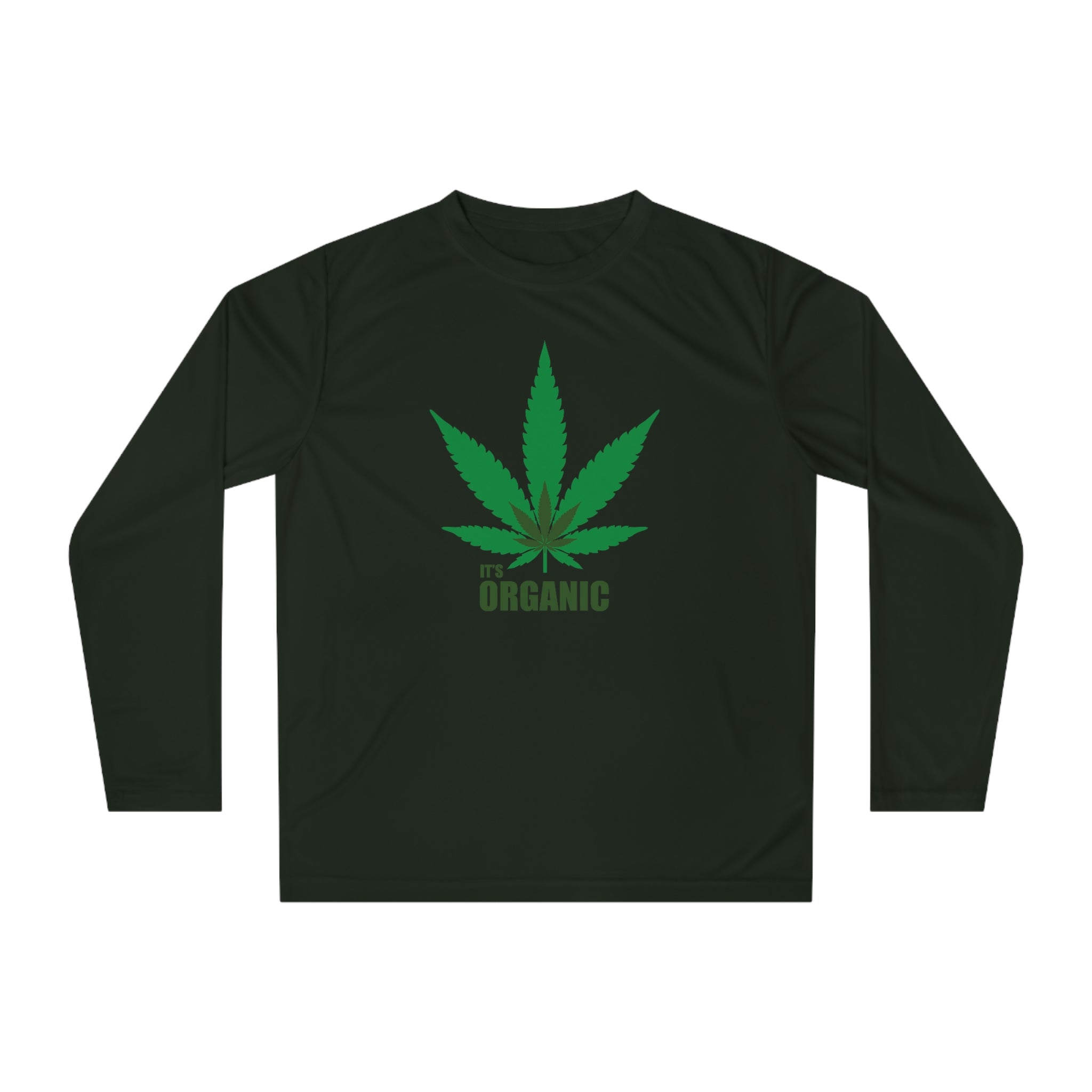 Marijuana Print Performance Shirt UPF 40+